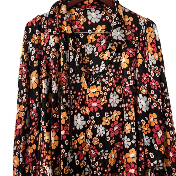 FREE PEOPLE Daisy Jane Floral Tunic Dress - Picture 6 of 8